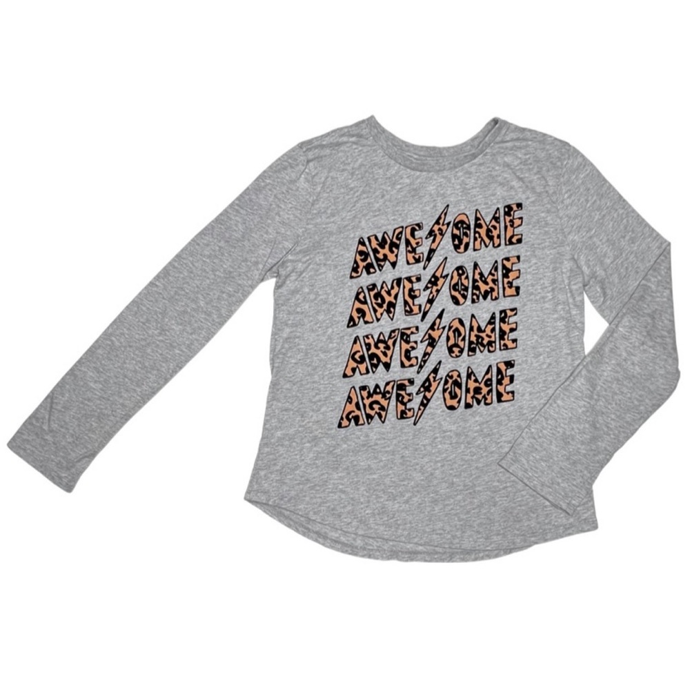 Rockets of Awesome- Awesome X4 Leopard‎ Letters Tee